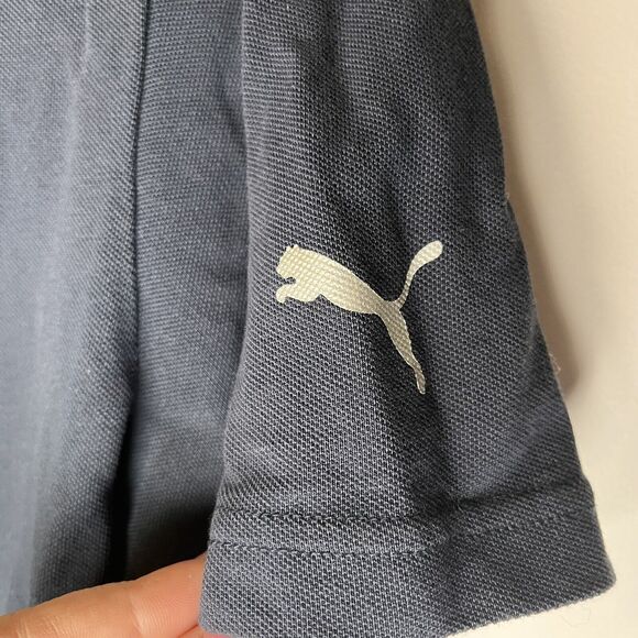 Puma Red Bull Racing Blue Button Down Baseball Jersey size large - Picture 3 of 8